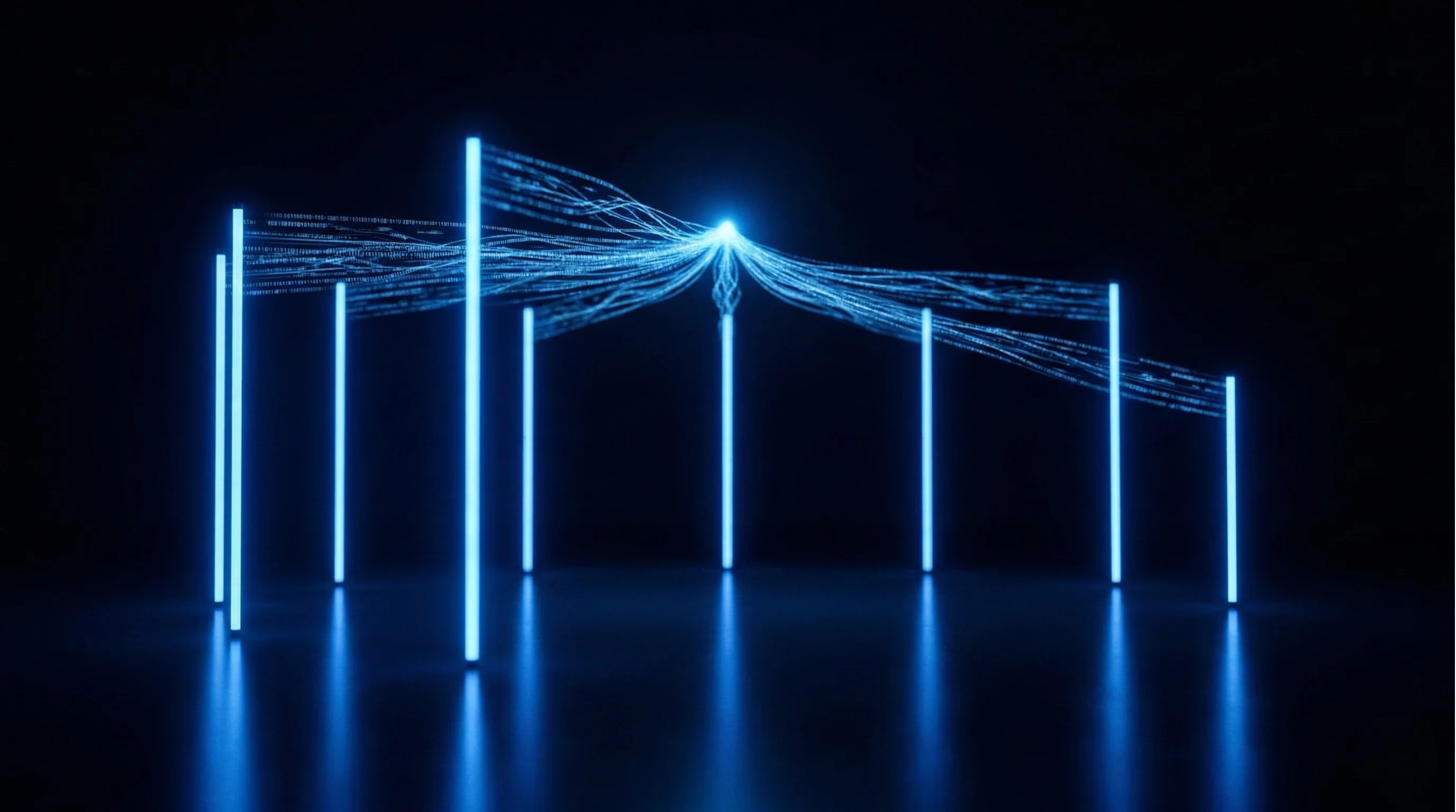 LED diodes - zsynchronizowane sygnały agentów AI