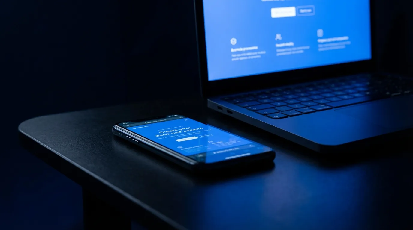 Responsywna strona na różnych ekranach